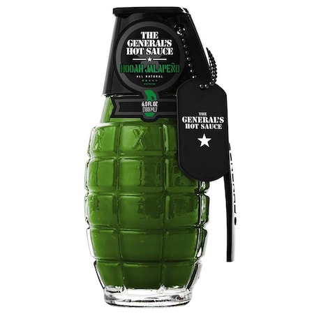 The Generals Hot Sauce The General's Hot Sauce Hooah Jalapeno Sauce 6 oz 0311-038